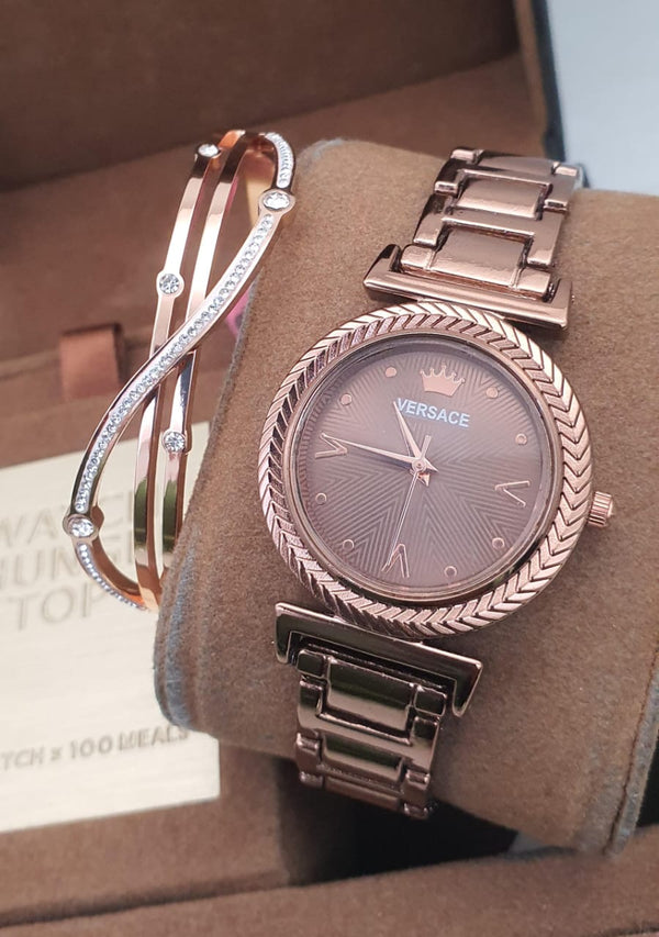VERSACE- ROSE GOLD for Women's