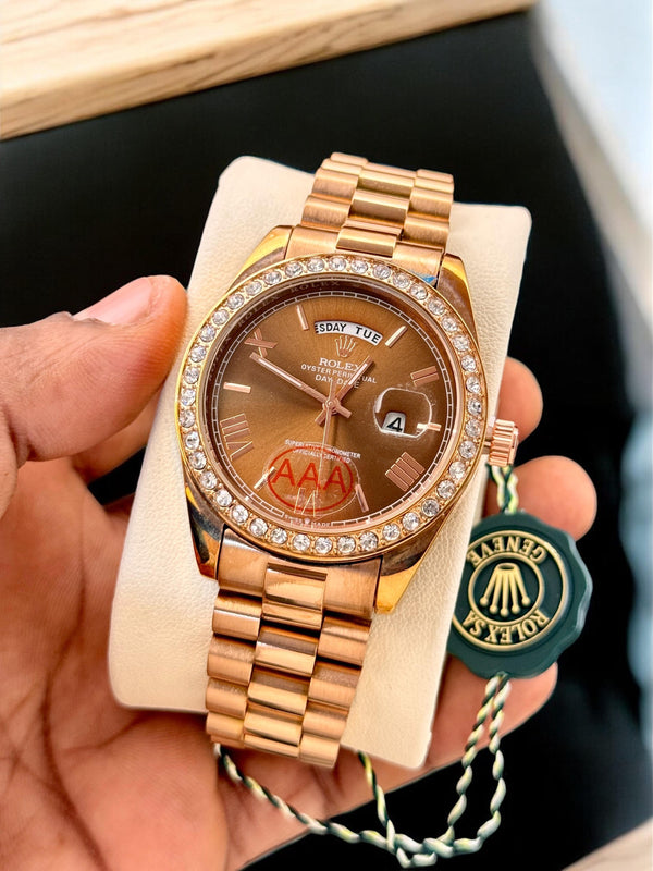 Aurelius Prestige Day-Date Automatic Watch