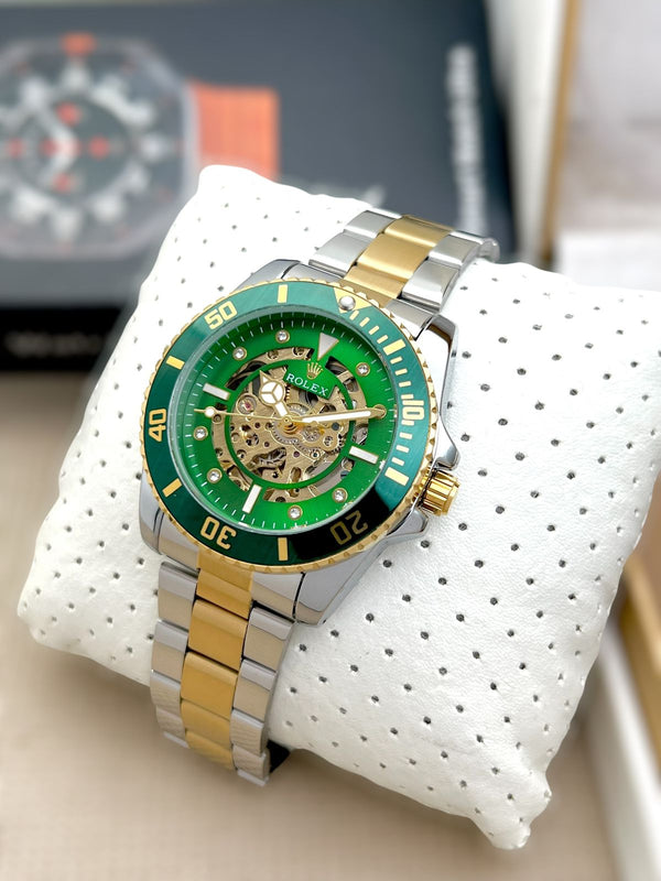 Belvoir Crown Collection – Silver Classic Date Watch