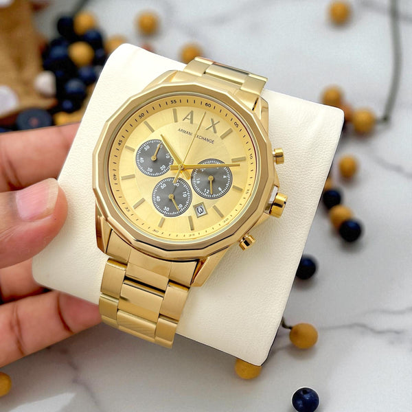 AX Men's Analog Watch – Modern & Minimal