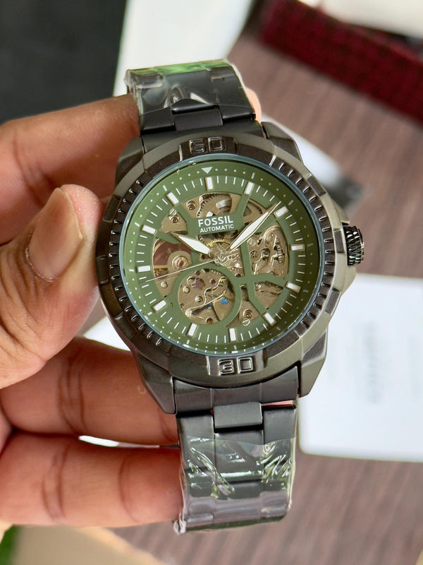Fossil Bronson ME3217 | Premium Skeleton Automatic Watch (44mm)