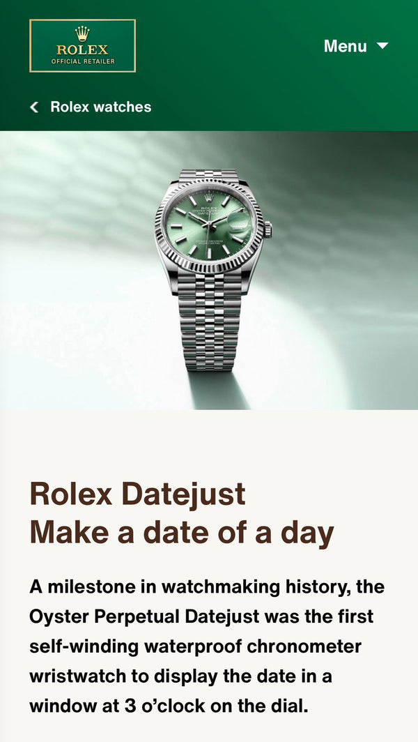 Rolex DateJust Oyster Perpetual – Premium Men’s Watch (43mm)