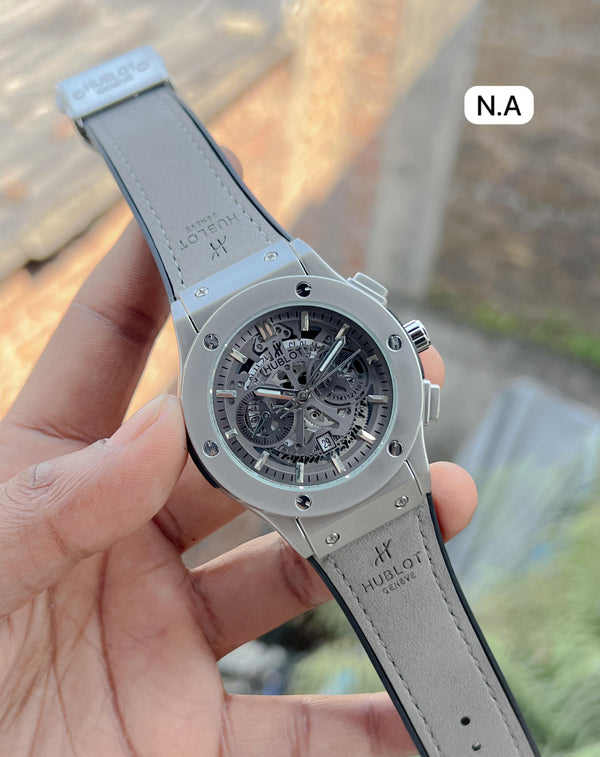 Hublot Premium Men’s Watch | Luxury Skeleton Dial | Free Shipping | truesymbol.in