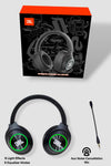 Gaming Headphones 2025 – Wireless + AUX | 50mm Drivers | RGB Lights | TrueSymbol.in Exclusive