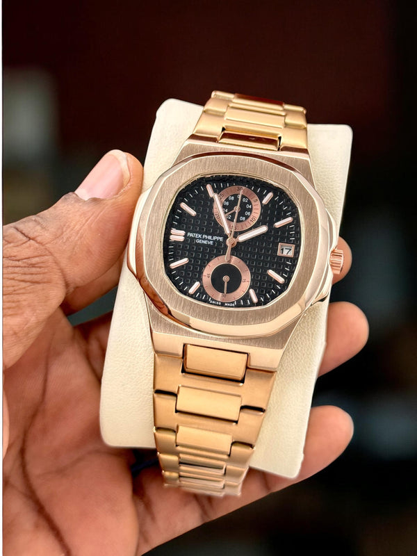 Rousseau Deep Green Men's Wrist Watch