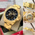 Banon Gold Automatic Analog Watch For Men