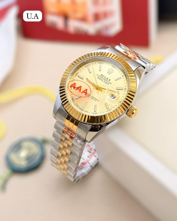 Stainless Steel Luxury Analog Men's Watch