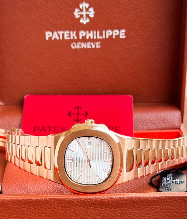 Valmont Prestige Women's Watch – Rose Gold & White Dial