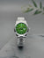 Rolex Sky-Dweller | Silver Stainless Steel Watch with Iconic Green Dial (41mm)