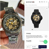 Fossil Bronson ME3217 | Premium Skeleton Automatic Watch (44mm)